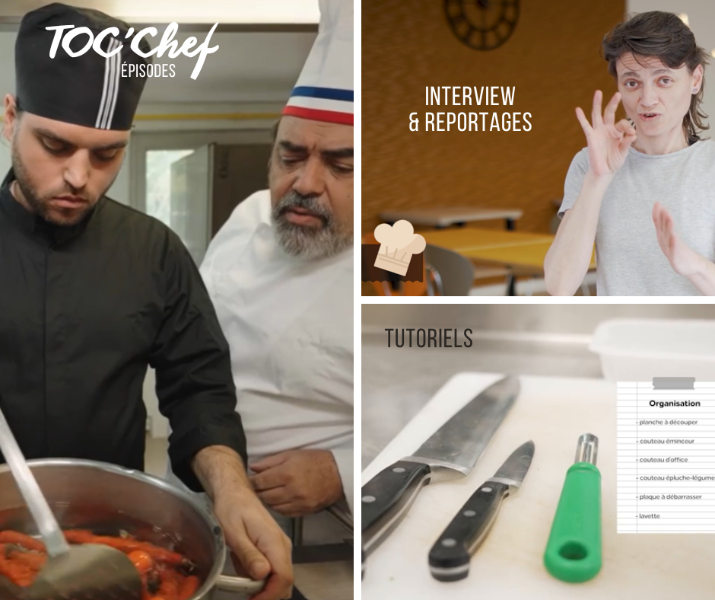 épisodes TOC Chef, tutoriels, interviews et reportages